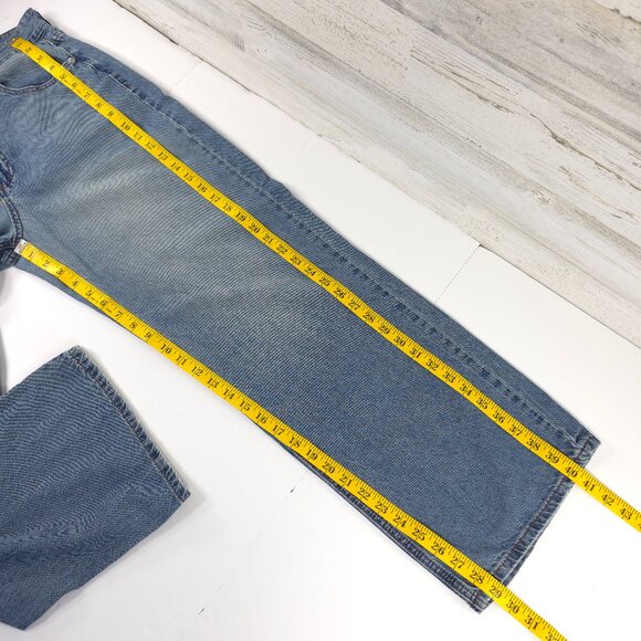 SIMPLE SOCIETY Women's Blue Jeans SIZE 9/29 Wide Leg High Rise Lightweight 30x29 - Picture 15 of 16